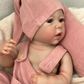“Mabel”  - 9-Inch Bebe Reborn Baby Girl Full Silicone Vinyl Doll