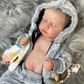 "Ayla" - 20 Inch Sleeping Girl Reborn LouLou Doll (Full Vinyl Body)
