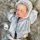 "Ayla" - 20 Inch Sleeping Girl Reborn LouLou Doll (Full Vinyl Body)