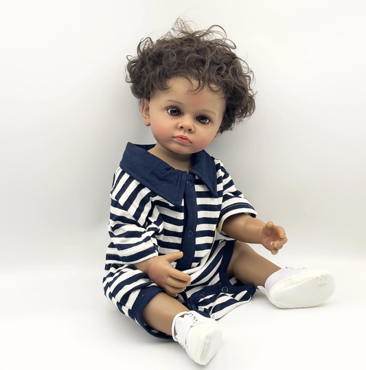 "Hugo" – 22Inch Full Vinyl Silicone Reborn Baby Boy Doll