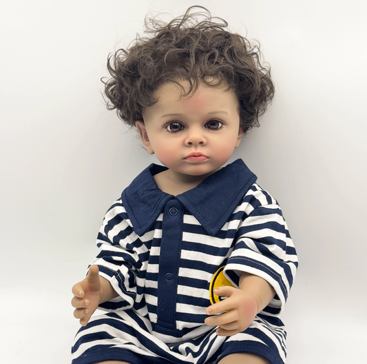 "Hugo" – 22Inch Full Vinyl Silicone Reborn Baby Boy Doll