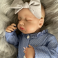 "Jade" - 20 Inch Realistic Sleeping Girl Reborn Doll Full Silicone Vinyl Body or Cloth Body