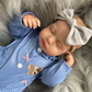 "Jade" - 20 Inch Realistic Sleeping Girl Reborn Doll Full Silicone Vinyl Body or Cloth Body