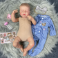"Jade" - 20 Inch Realistic Sleeping Girl Reborn Doll Full Silicone Vinyl Body or Cloth Body