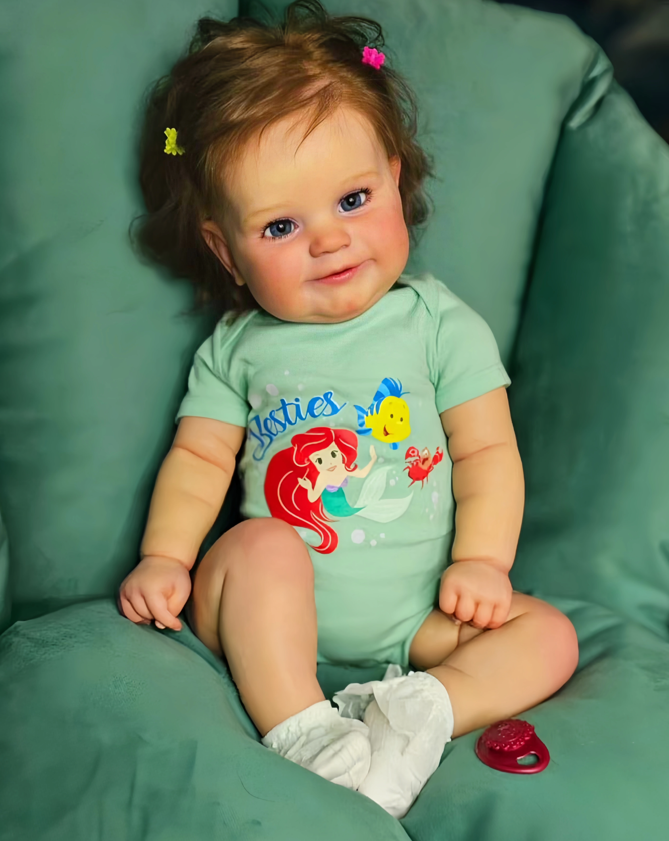 "Remi" - 20 Inch Waterproof Baby Girl Reborn Doll Full Vinyl Body