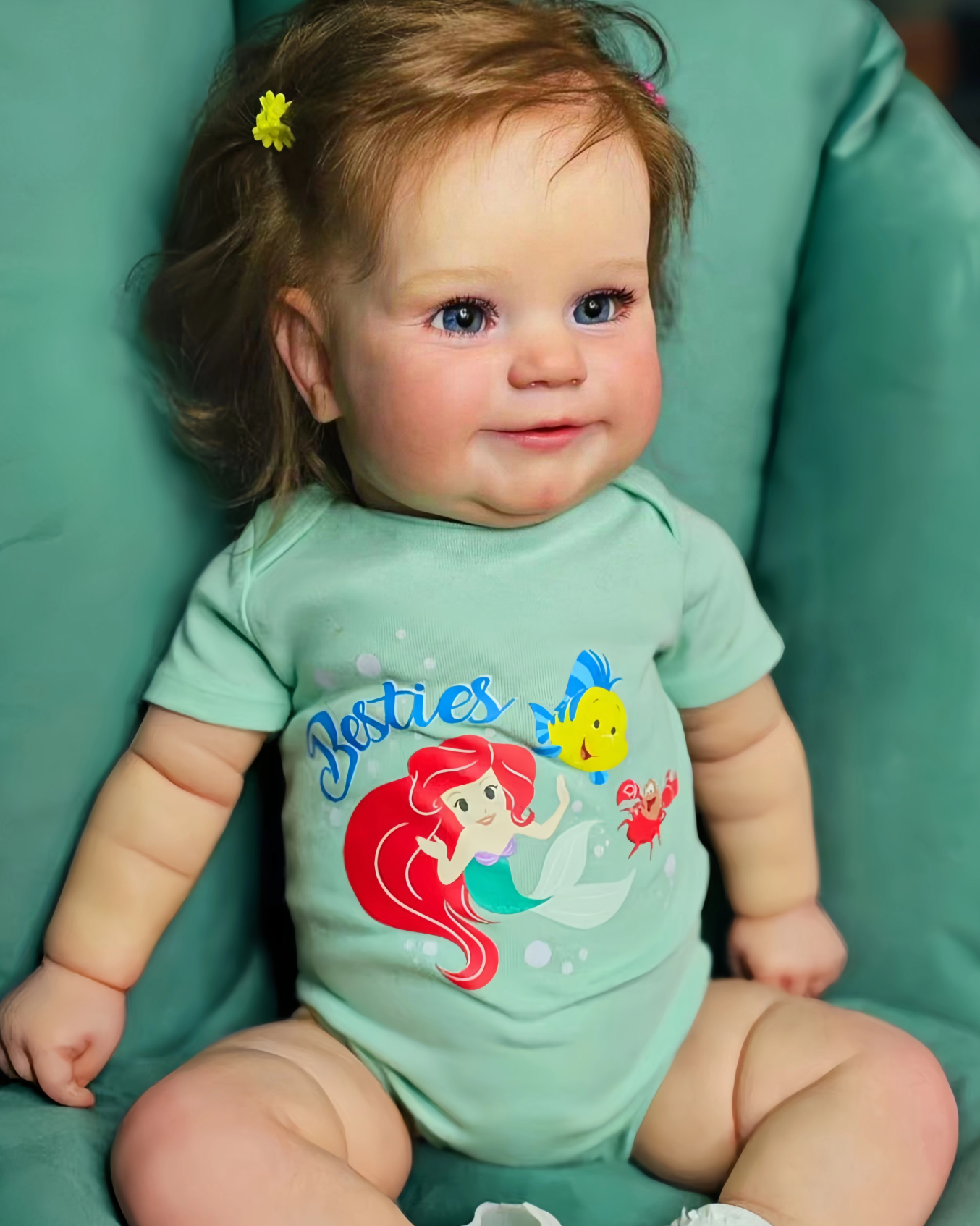 "Remi" - 20 Inch Waterproof Baby Girl Reborn Doll Full Vinyl Body