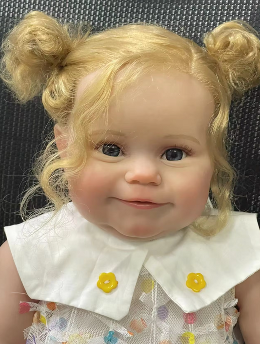 "Phoebe" - 24 Inch Grand Smile Reborn Baby Doll Soft Cloth Body