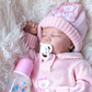 "Eloise" -17 Inch Lifelike Newborn Reborn Baby Girl Doll Full Silicone Vinyl