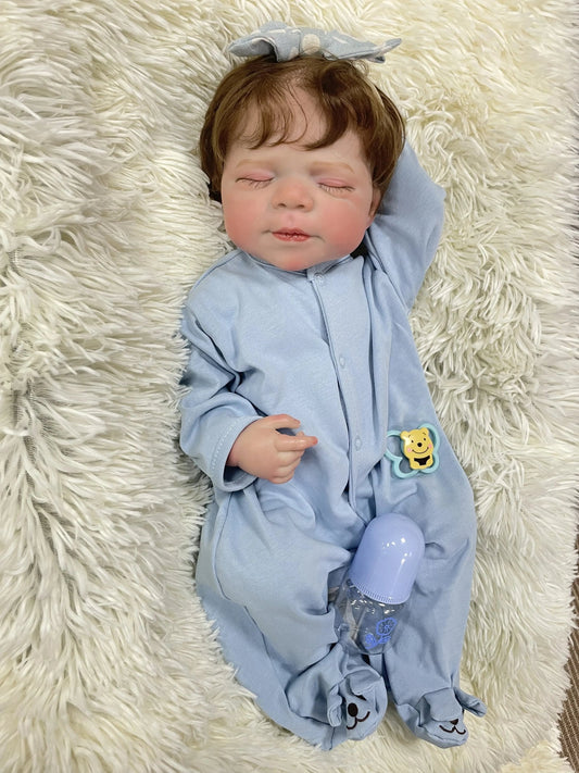 "Summer" - 19 Inch Realistic Reborn Baby Doll Newborn Available Full Vinyl Body or Cloth Body