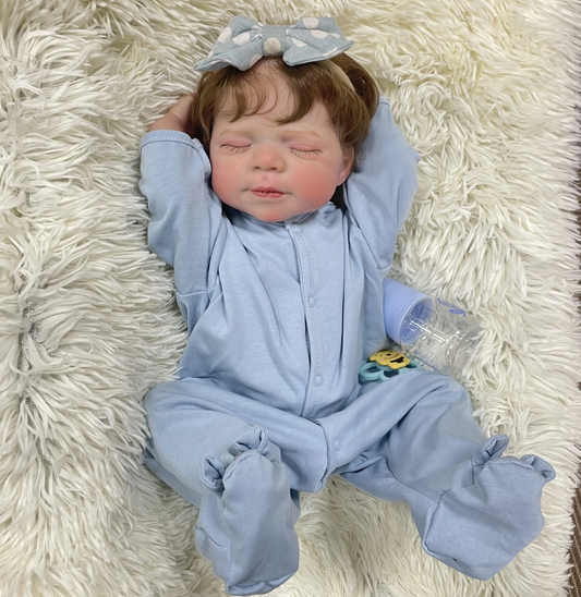 "Summer" - 19 Inch Realistic Reborn Baby Doll Newborn Available Full Vinyl Body or Cloth Body