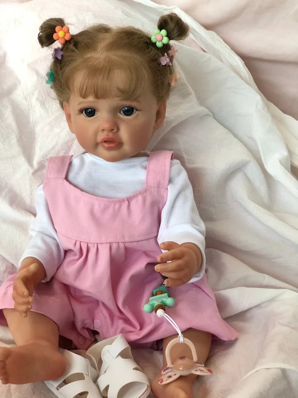 "Zara" - 22 Inch Reborn Baby Girl Doll Full Body Silicone Vinyl