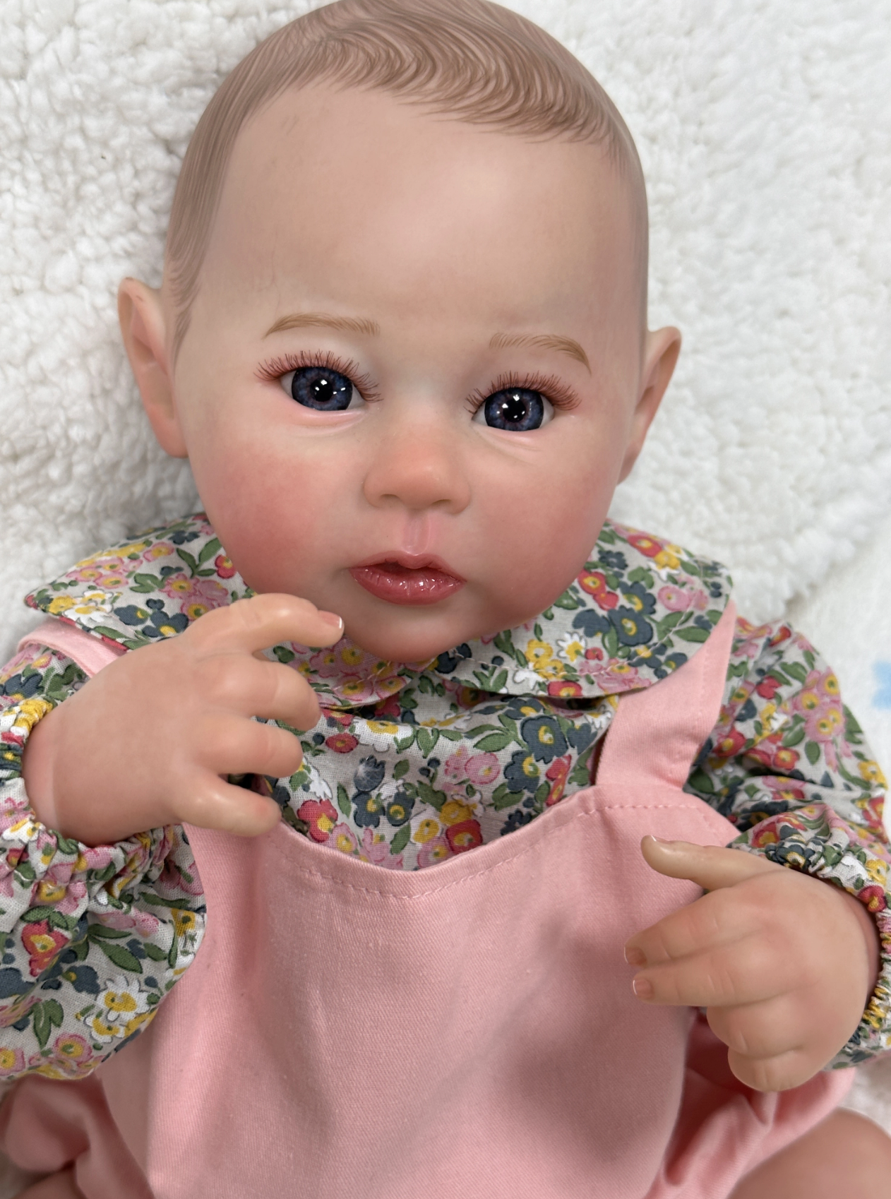 "Brielle" – 20 Inch Newborn Reborn Baby Girl Silicone Vinyl Doll Awake