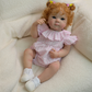 “Audrey & Poppy” – 19 Inch Newborn Twin Reborn Dolls Full Body Silicone Vinyl