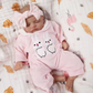 "Daisy" - 19 Inch Baby Girl Reborn Doll 3D Painted Soft Cloth Body