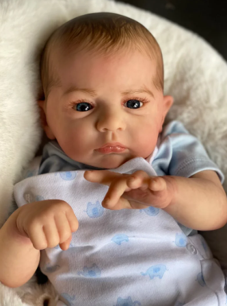 "Nova" - 20 Inches Bebe Reborn Full Silicone Vinyl Body Doll Boy or Girl