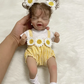 "Claire" - 12 Inch Mini Girl Reborn Baby Doll Soft Cloth Body
