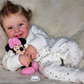 "Bonnie" – 22Inch Smiling Baby Girl Reborn Doll Soft Cloth Body