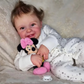 "Bonnie" – 22Inch Smiling Baby Girl Reborn Doll Soft Cloth Body