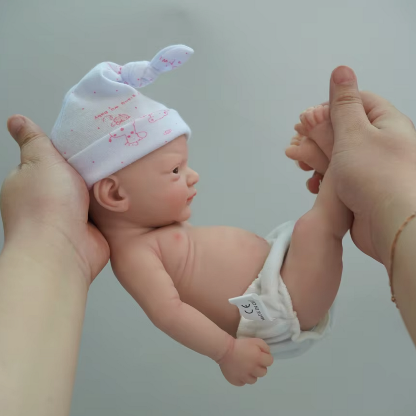 “Quinn” & “Jaxon” Mini 12 Inch Hyper Realistic Full Body Silicone Reborn Dolls Girl or Boy
