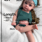 "Freya" - 20 Inch Premium Christmas Reborn Baby Doll Soft Silicone Body