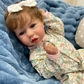 "Paige" – 22 Inch Full Vinyl Reborn Baby Girl Doll 3D Painted Skin