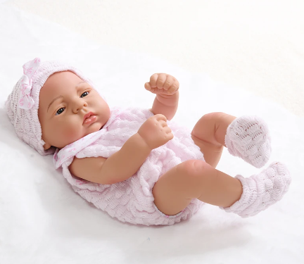 "Sophia" - 17 Inch Reborn Baby Girl Doll Newborn Light Weight Vinyl