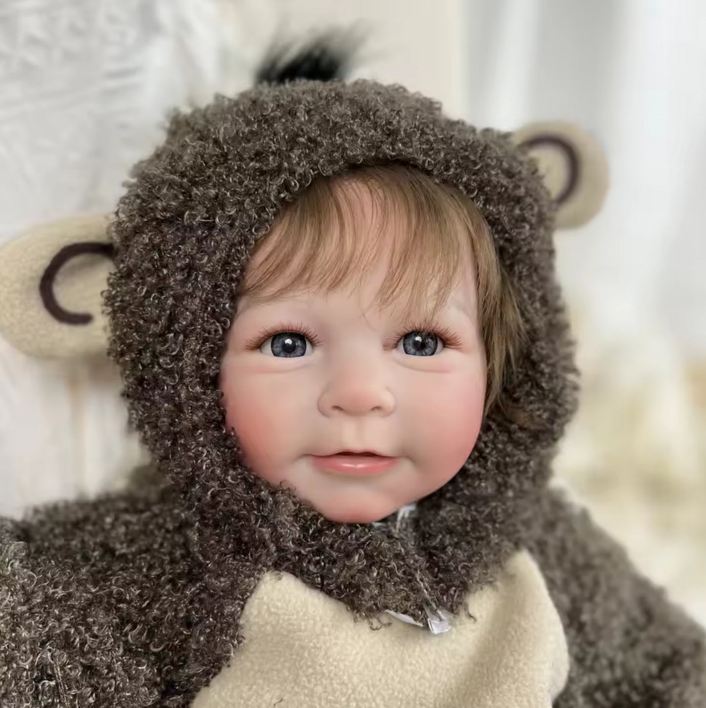 “Lucy” – 22 Inch Bebe Reborn Doll Girl Soft Cloth Body