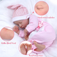 “Riley” - 17 Inch Reborn Baby Doll Newborn Full Vinyl Body or Cloth Body