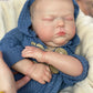 "Aria" - 20 Inch 3D Painted Reborn Baby Doll Girl Cloth Body