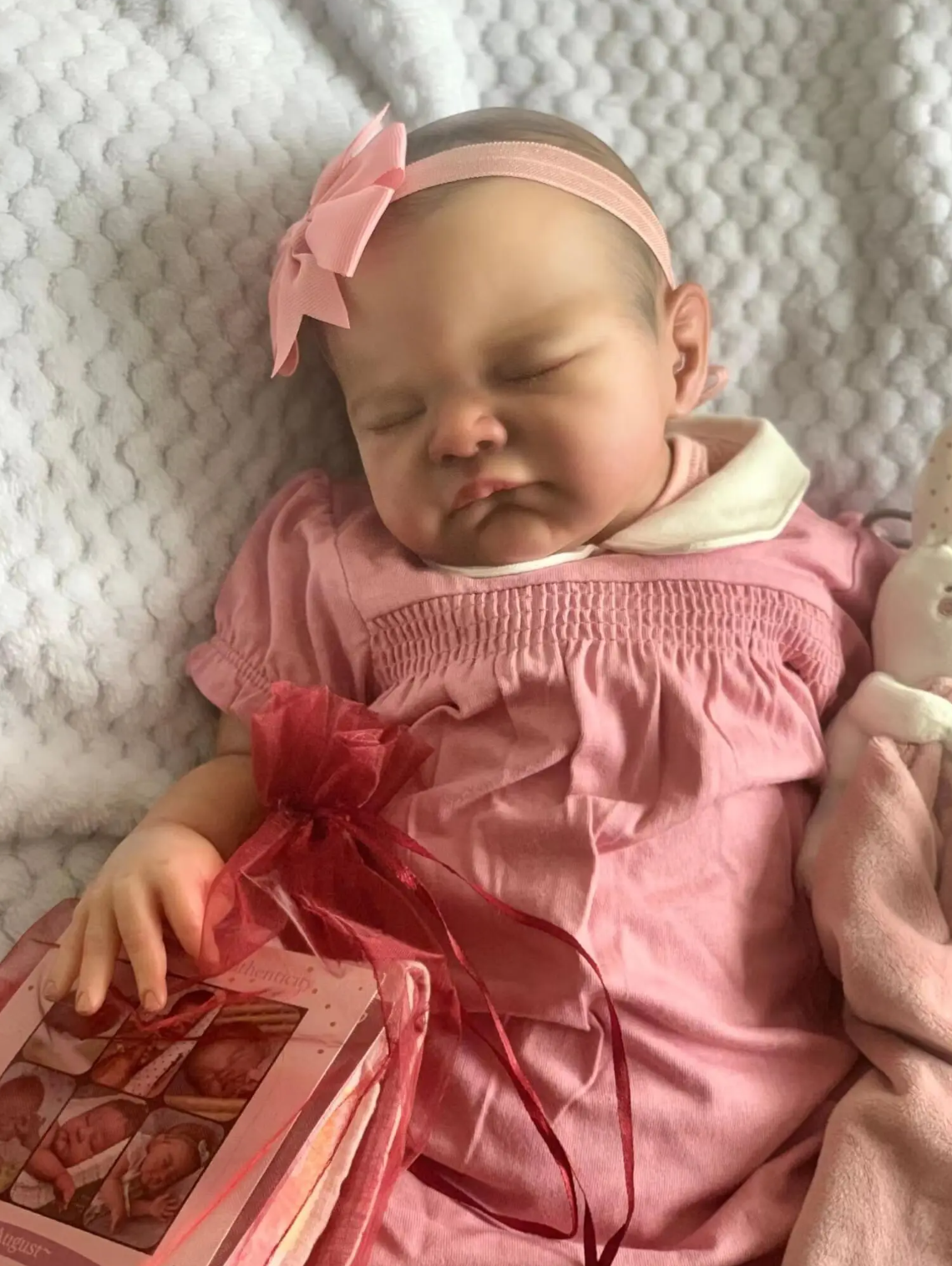 "Peyton" – 20 Inch Reborn Baby Girl Doll 3D Painted Soft Cloth Body