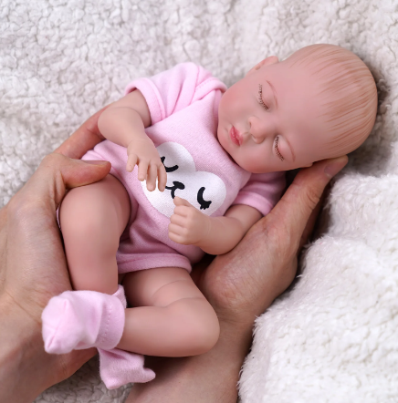 "Sadie" - 12 Inch Newborn Reborn Baby Girl Doll Light Weight Vinyl