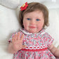 "Willow" - 24 Inch Silicone Reborn Doll Girl Cloth Body 3D Painted