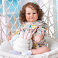 "Holly" - 24 Inch Lifelike Reborn Girl Toddler Doll Soft Cloth Body