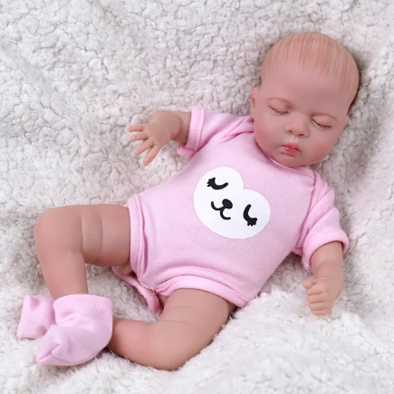 "Sadie" - 12 Inch Newborn Reborn Baby Girl Doll Light Weight Vinyl