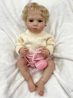 "Eden" – 20 Inch Full Body Vinyl Silicone Reborn Doll Boy & Girl