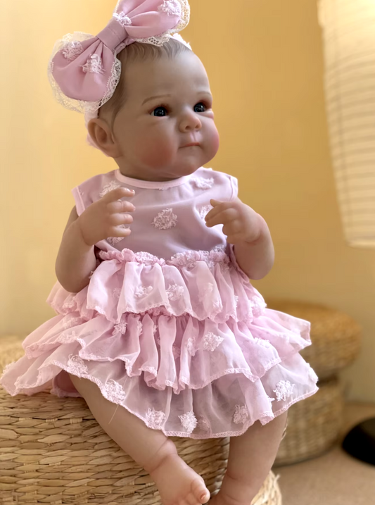 "Mila" - 18 Inch Full Body Silicone Vinyl Reborn Baby Doll Boy and Girl