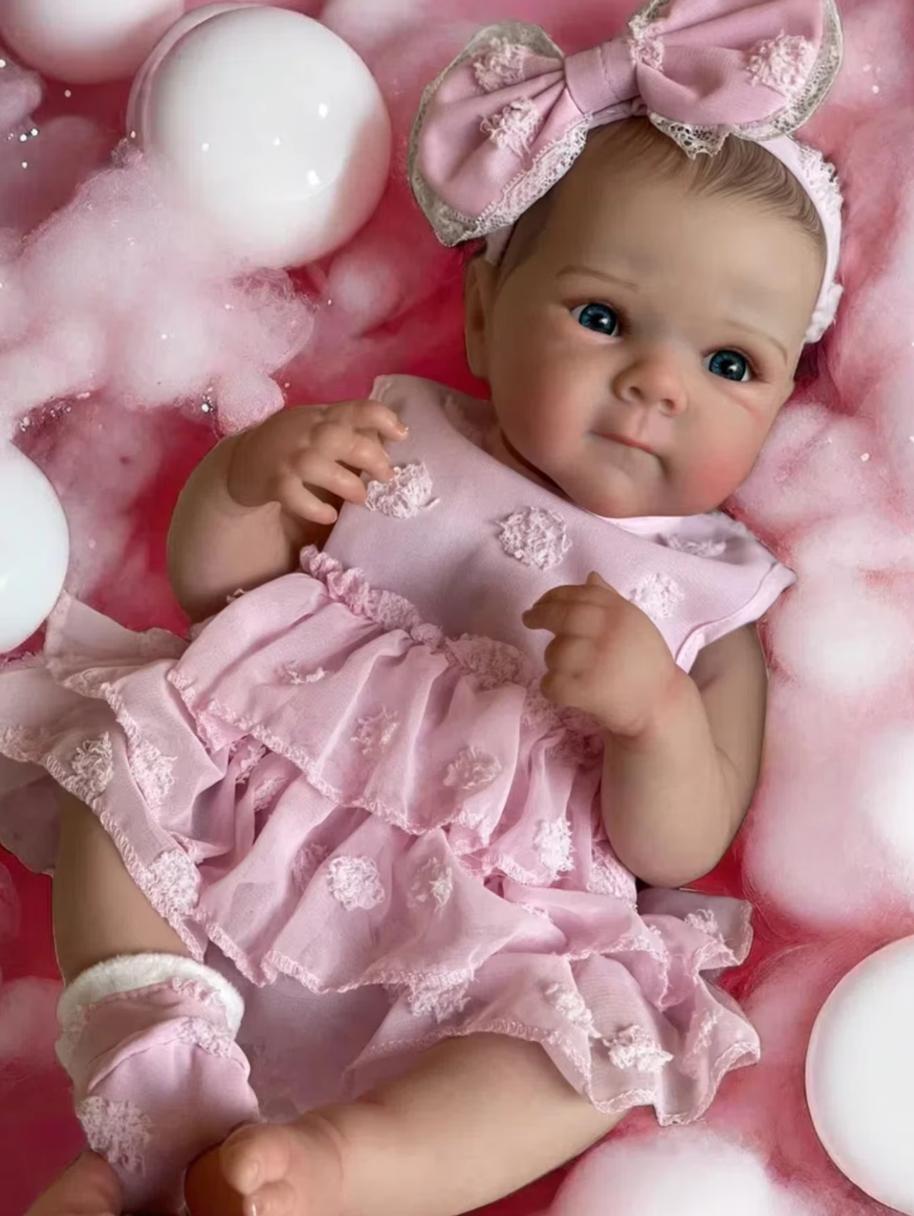 "Mila" - 18 Inch Full Body Silicone Vinyl Reborn Baby Doll Boy and Girl