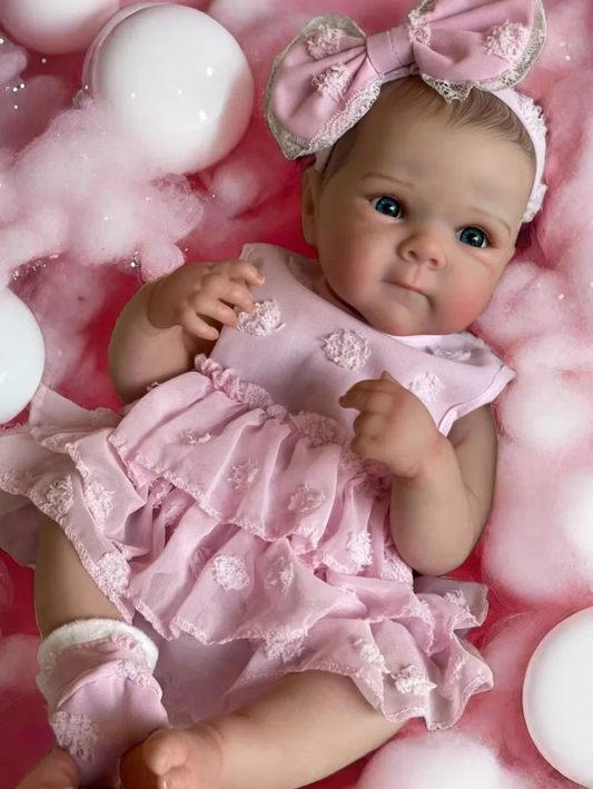 "Mila" - 18 Inch Full Body Silicone Vinyl Reborn Baby Doll Boy and Girl