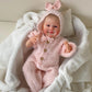 "Liam" - Newborn Reborn Baby Boy Doll Cloth Body Awake