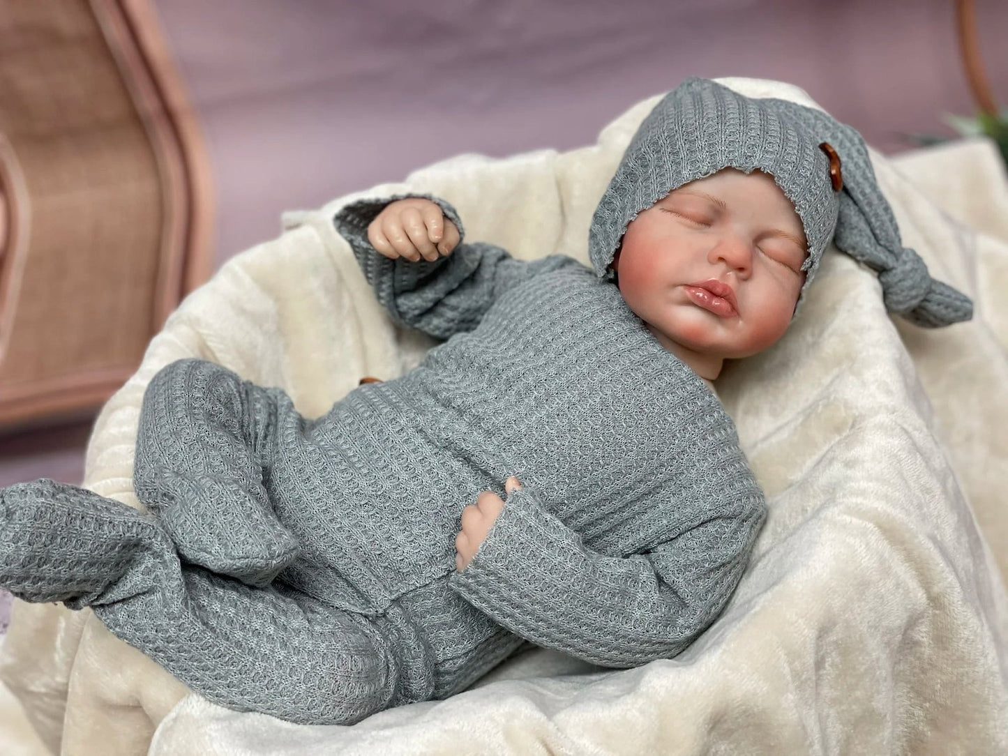 "Liam & Noah" - Twin Reborn Dolls Cloth Body Limited Edition