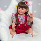 "Charlotte" - 22 inch Full Silicone Vinyl Reborn Baby Girl with Beautiful Eyes